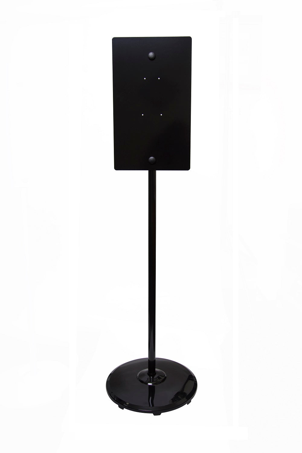 Hand Sanitiser Dispenser Stand in Designer Black