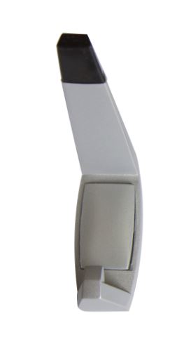 Moda Hat & Coat Hook in Satin Pearl Plate