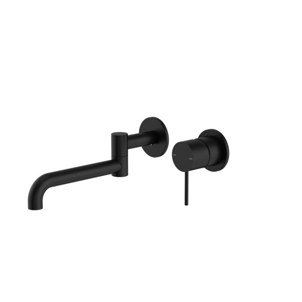 Mecca Wall Basin/bath Mixer Swivel Spout 225mm