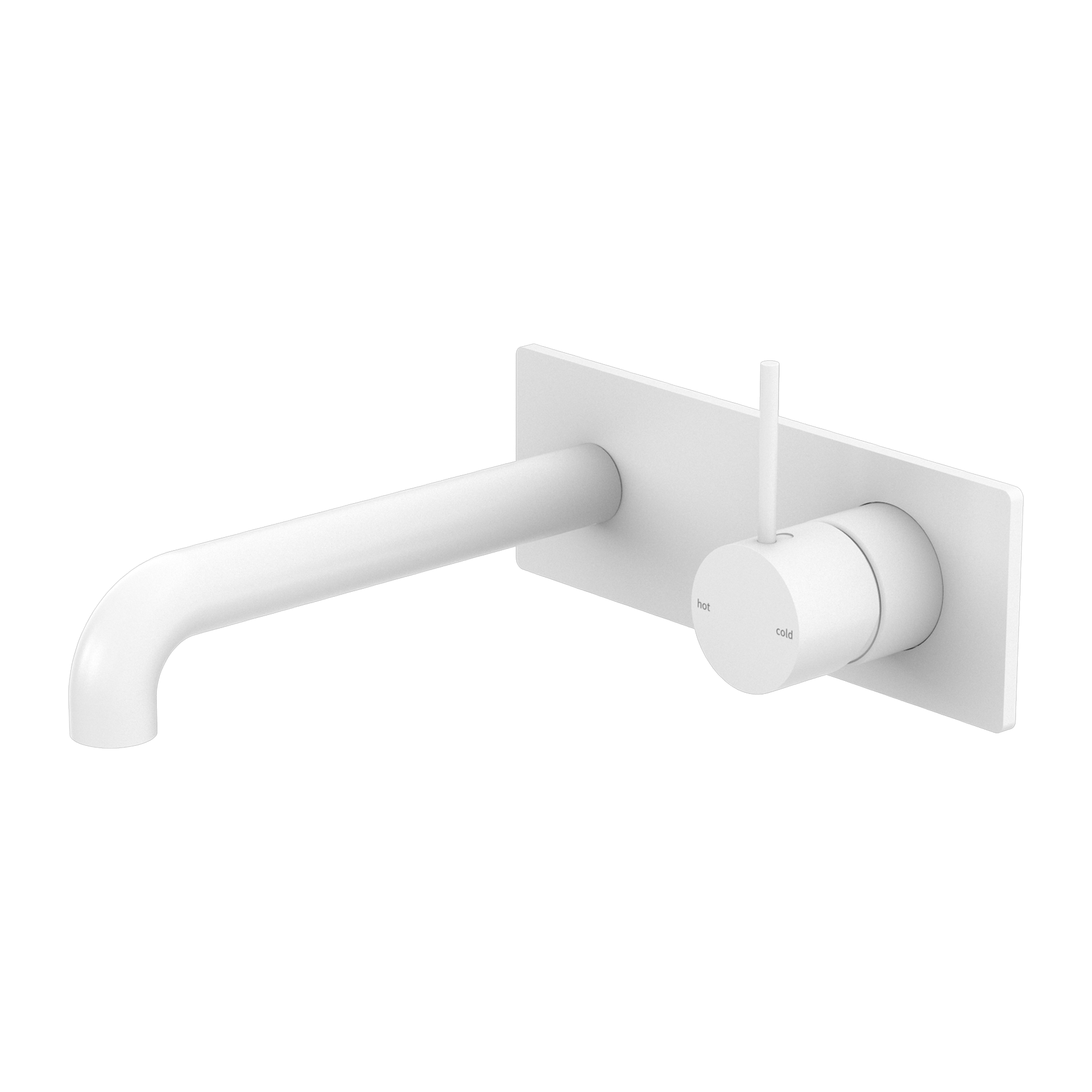 Mecca Wall Basin/bath Mixer Handle Up 260mm