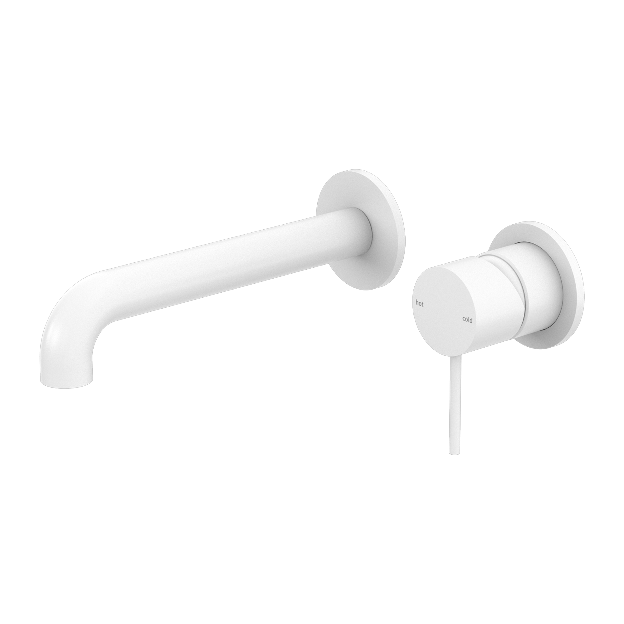 Mecca Wall Basin/bath Mixer Separete Back Plate 160mm