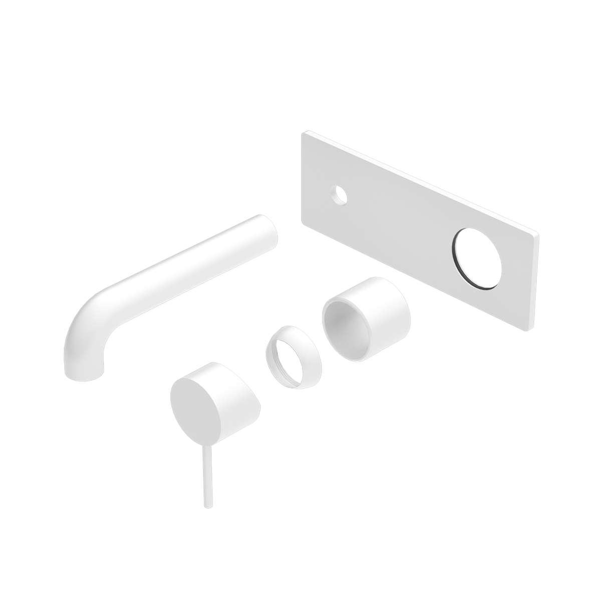 Mecca Wall Basin/bath Mixer 230mm Trim Kits Only