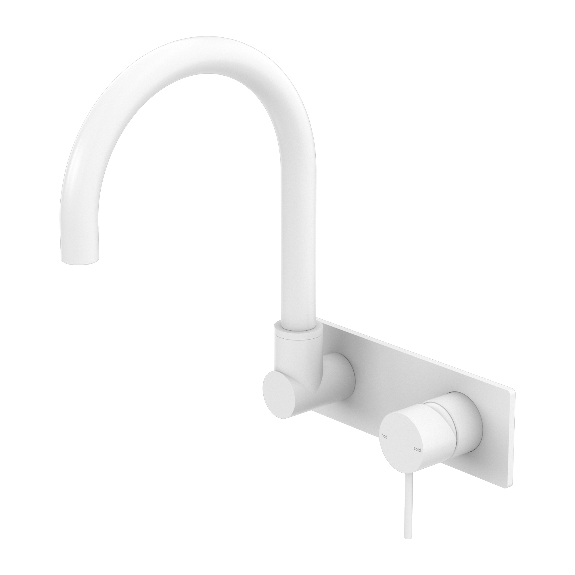 Mecca Wall Basin/bath Mixer Swivel Spout
