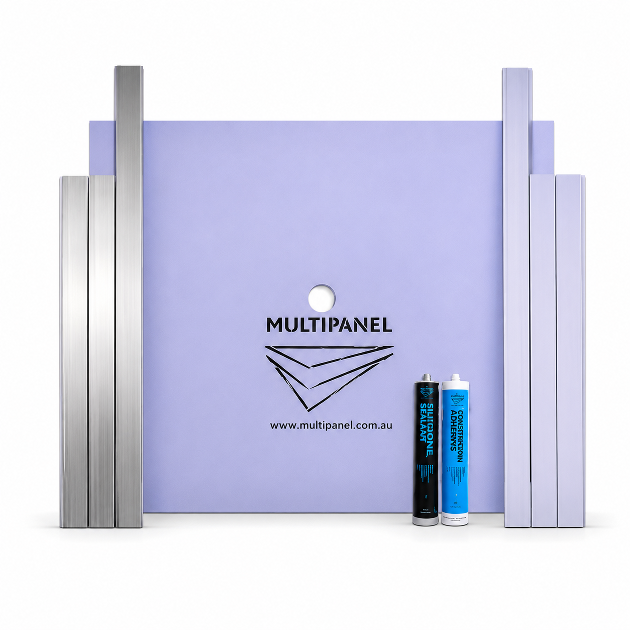 MultiPanel Standard Shower Base Kit — Waterproof, CodeMark Certified, Tile-Ready in 1 Hour | MPSBK
