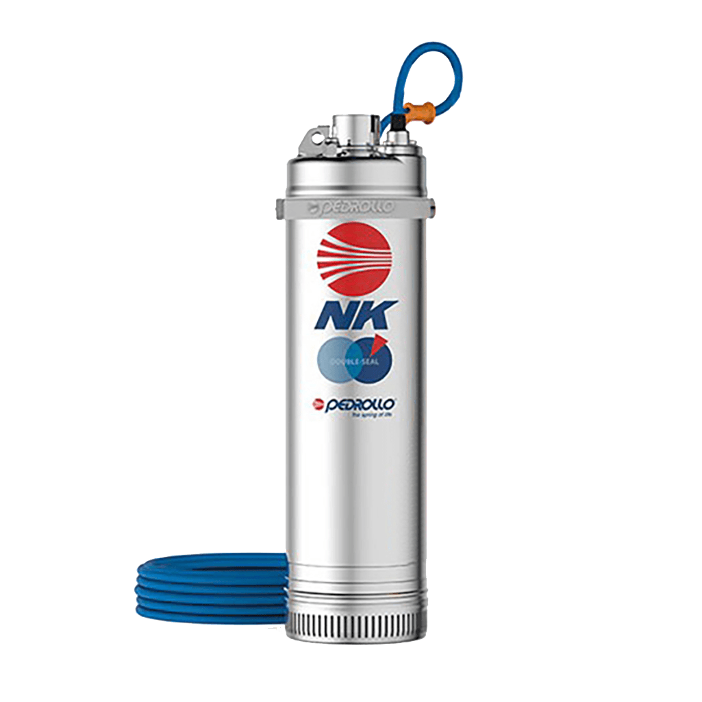 Pedrollo NKm 2/3 Stainless Multistage Submersible Pump - 0.55kW, 240V, 80L/min