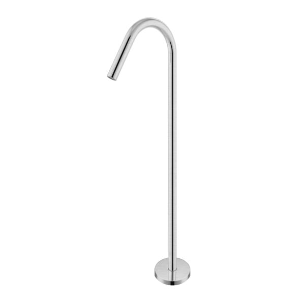 Mecca Floor Standing Bath Spout Only Matte White