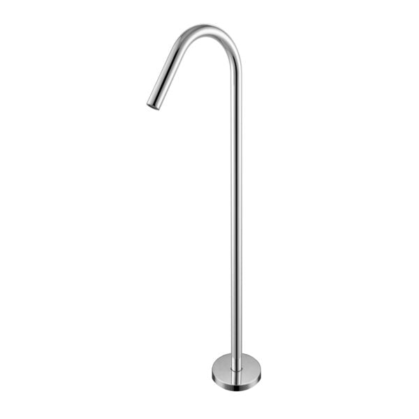 Mecca Floor Standing Bath Spout Only Matte White