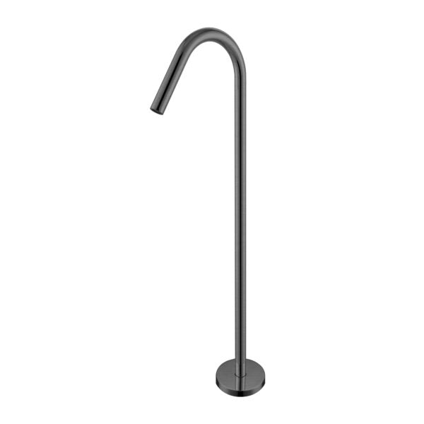 Mecca Floor Standing Bath Spout Only Matte White