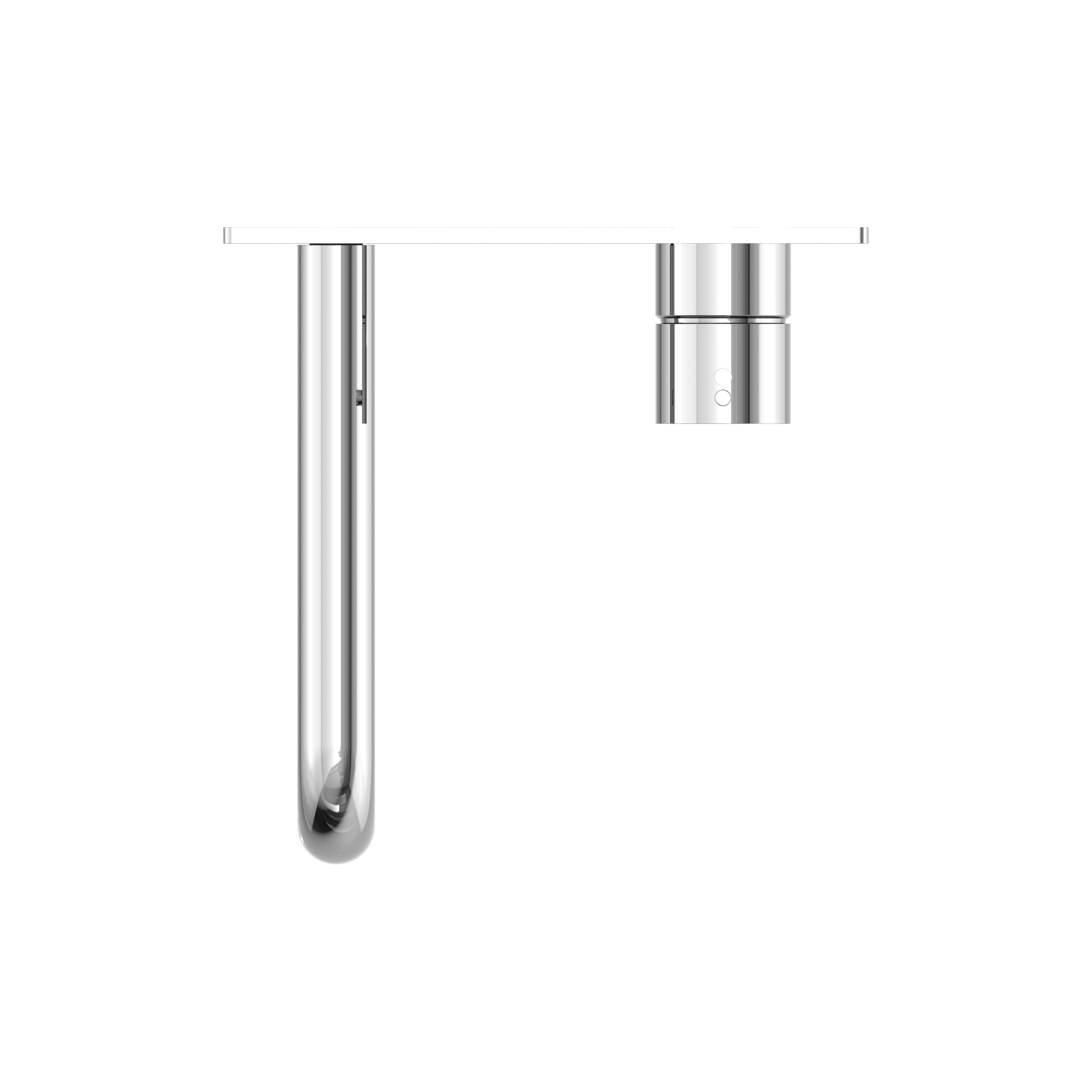 Mecca Wall Basin/bath Mixer Handle Up 160mm