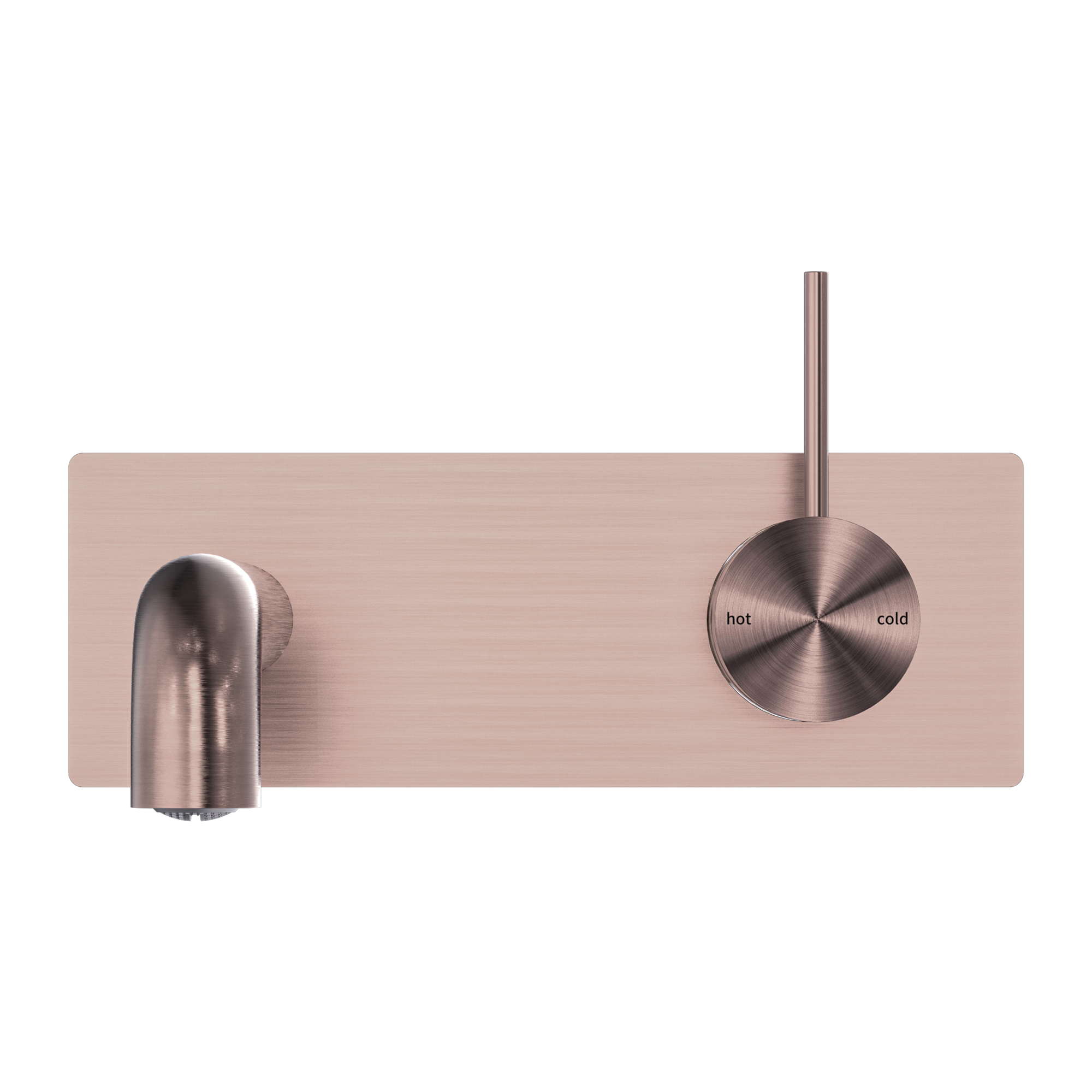 Mecca Wall Basin/bath Mixer Handle Up 160mm