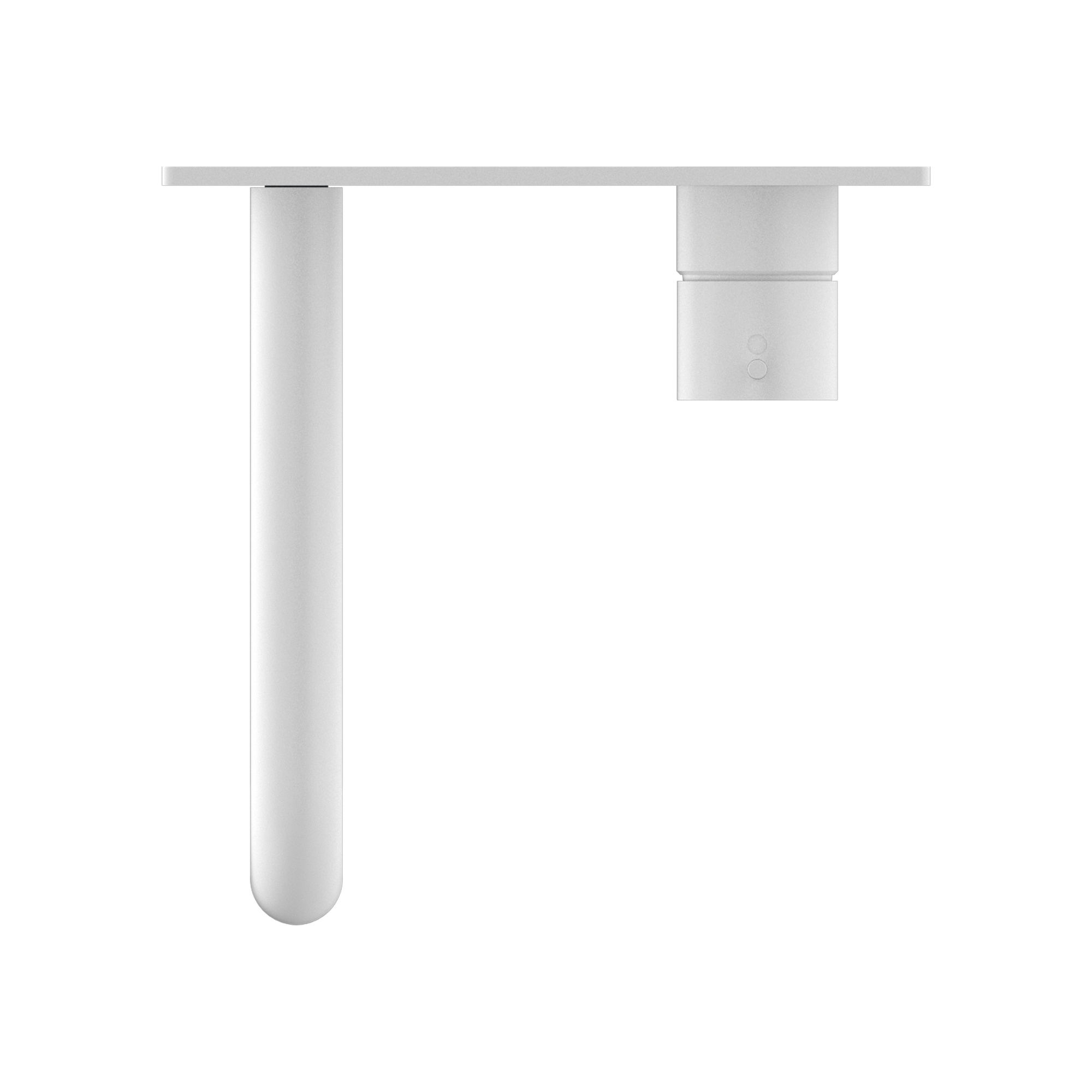 Mecca Wall Basin/bath Mixer Handle Up 185mm