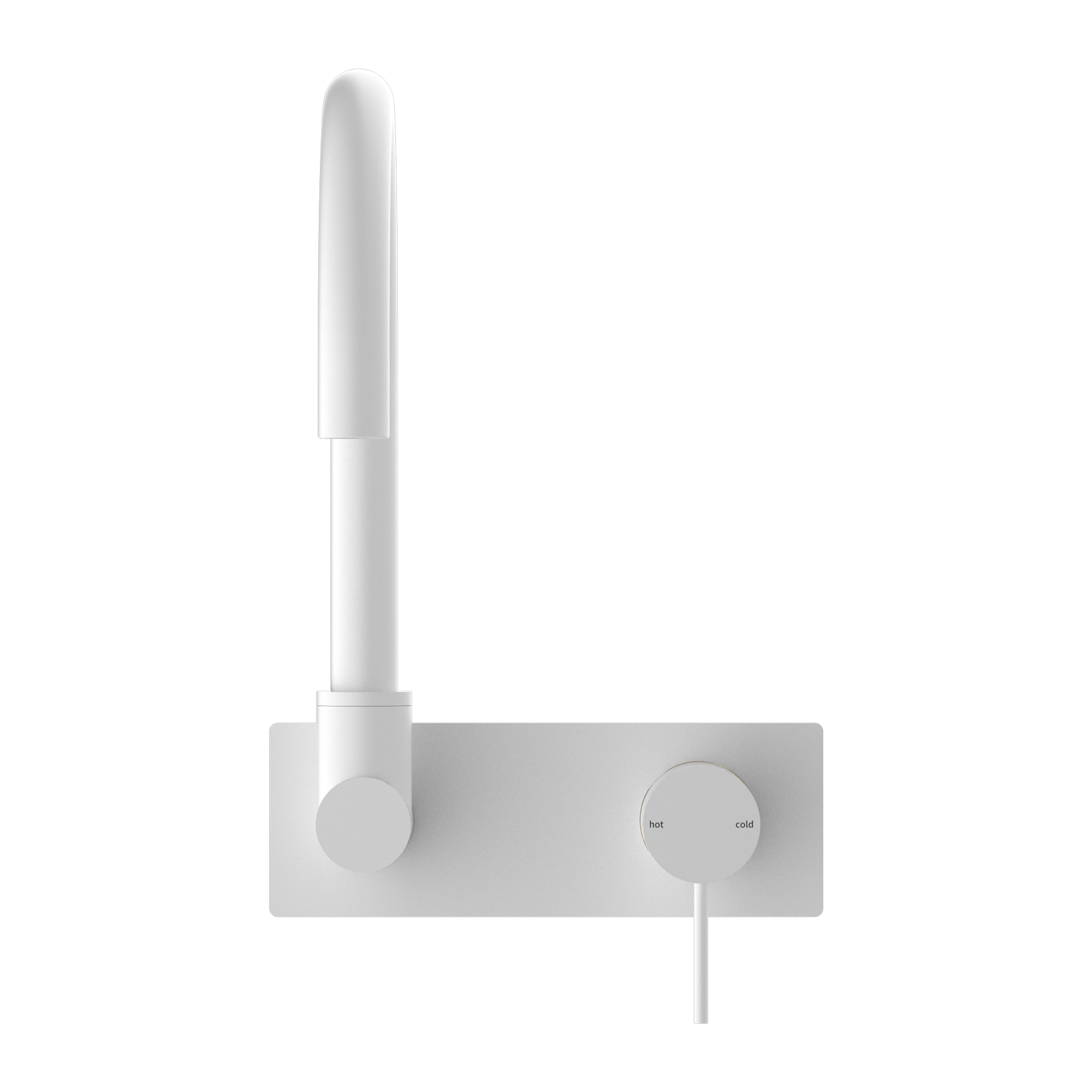 Mecca Wall Basin/bath Mixer Swivel Spout