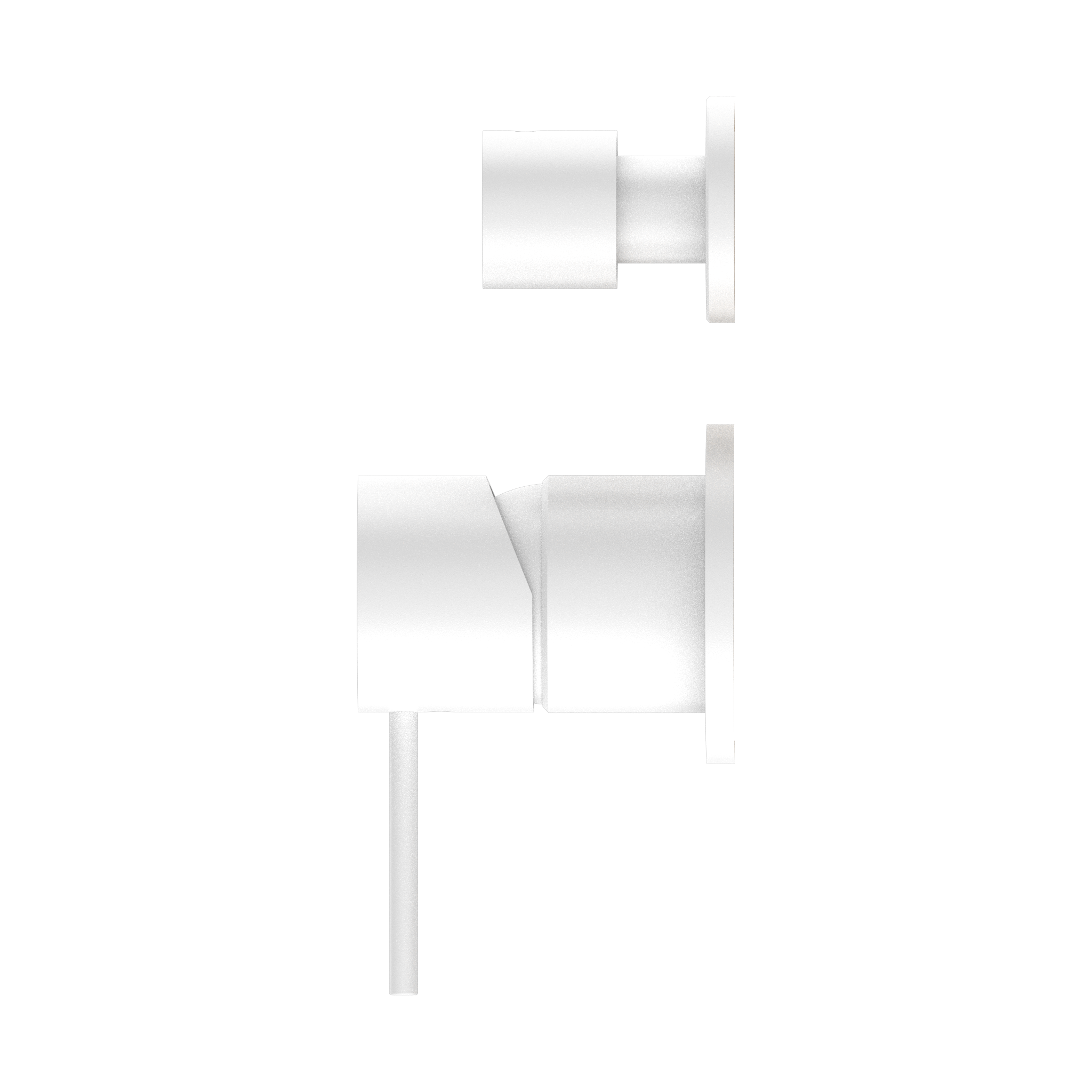 Mecca Shower Mixer With Divertor Separate Back Plate