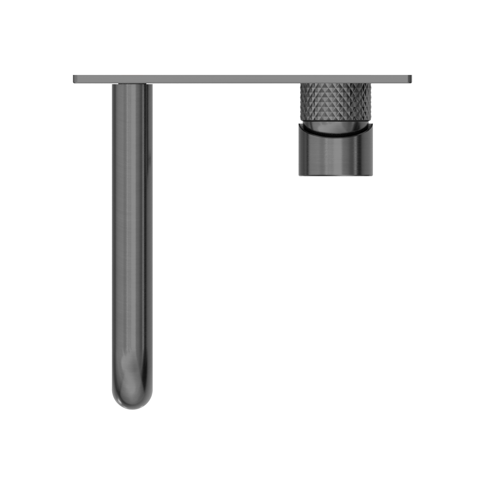 Opal Wall Basin/bath Mixer 120/160/185/230/260mm Graphite