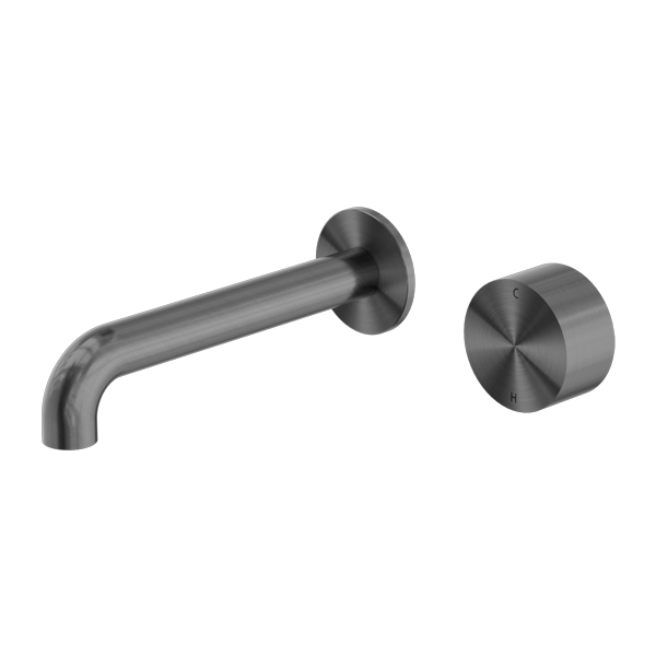 Kara Progressive Wall Basin Mixer 185MM Spout