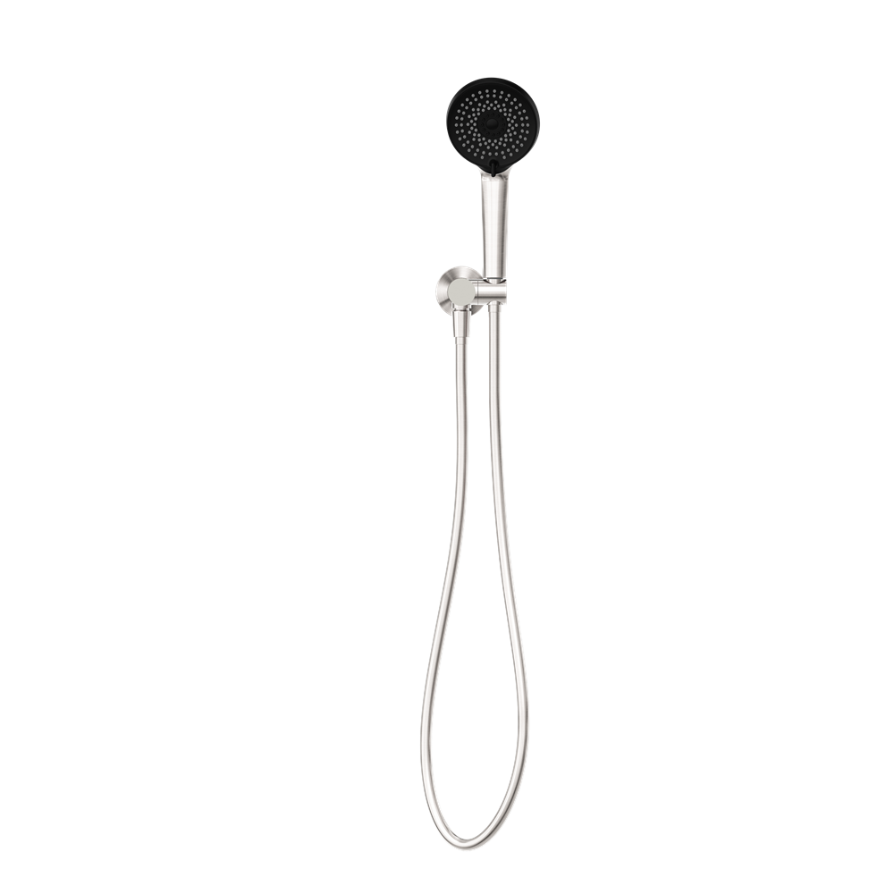 Project Round Shower On Bracket 4 Star Rating Brushed Nickel