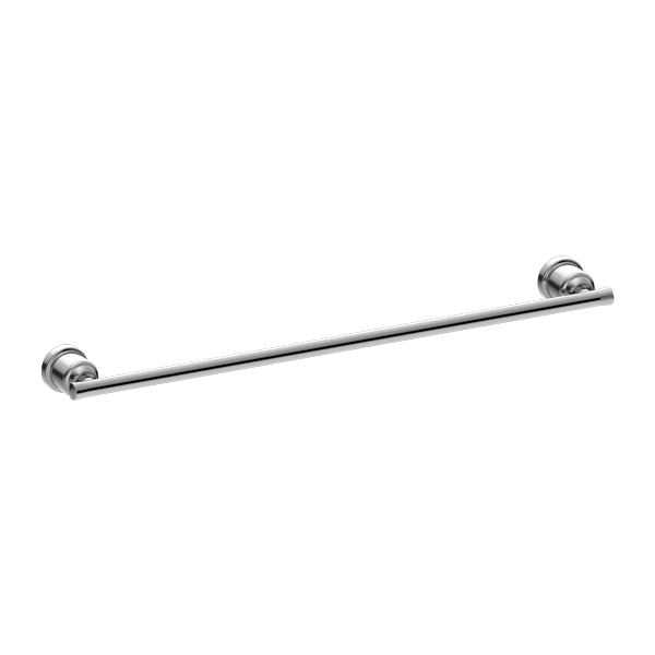 York Single Towel Rail 600mm
