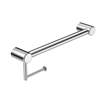 Mecca Care 32mm Grab Rail And Toilet Roll Holder 450mm