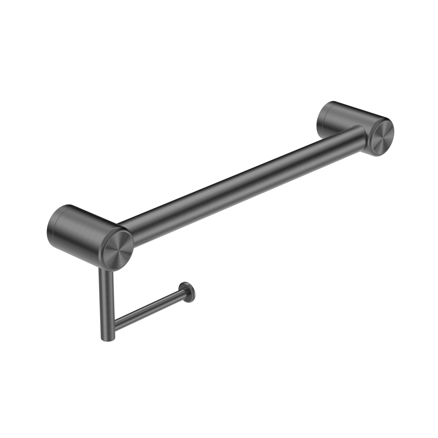 Mecca Care 32mm Grab Rail And Toilet Roll Holder 450mm