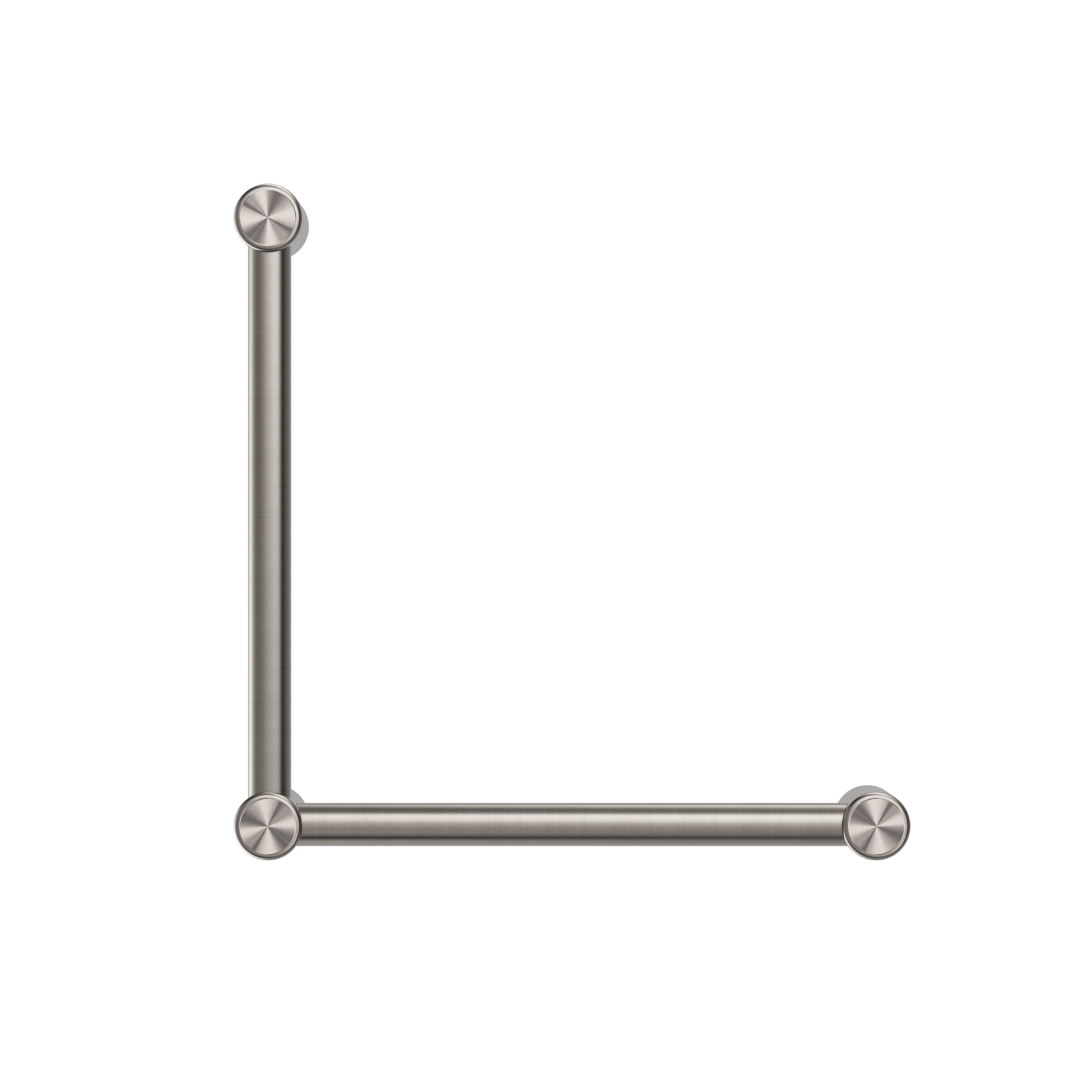 Mecca Care 32mm Ambulant Toilet Grad Rail 90 Degree 450x450mm