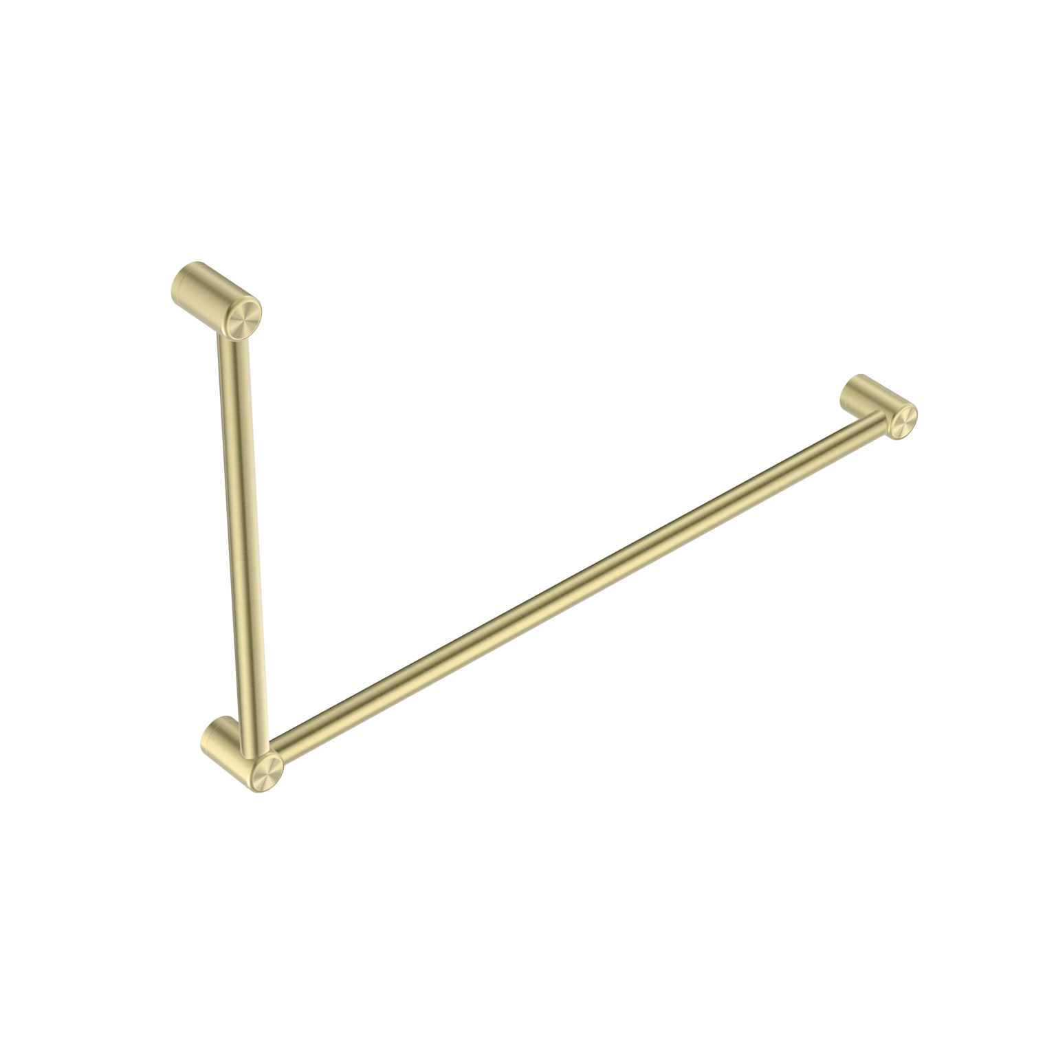 Mecca Care 32mm DDA Toilet Grab Rail Set 90 Degree 600mmx1000mm
