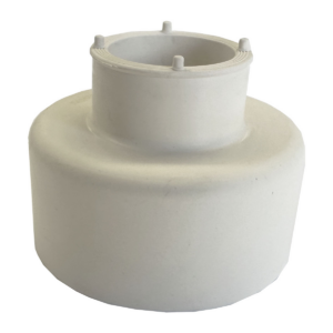 Aquaseal Pan Cone - 40mm White, Skirted | PCS40W