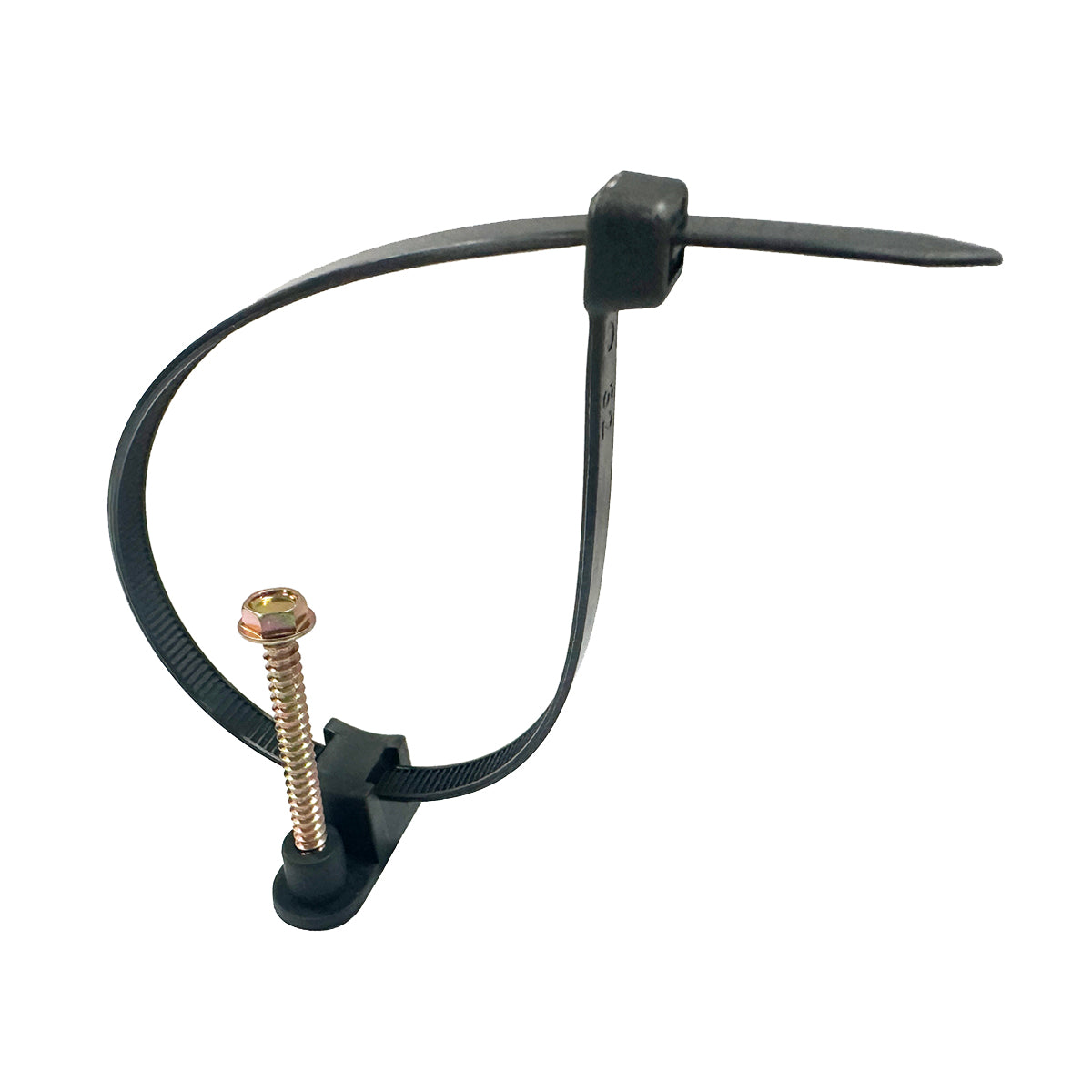 Python Clip Preloaded with Hex Screw and Cable Tie - PYT90876