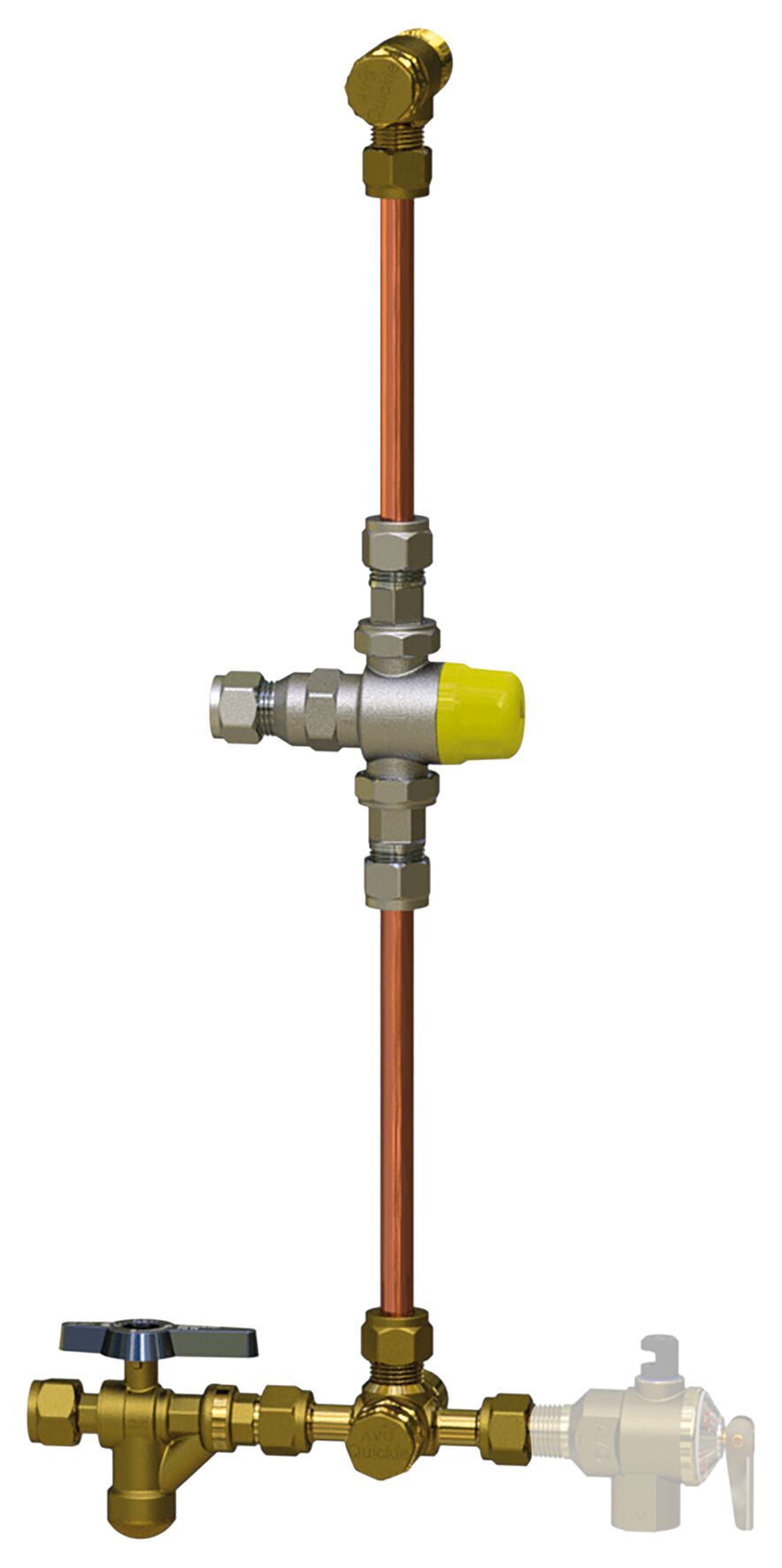 AVG Quickie Kit QIK15RCV 15mm Storage Unit Standard Tempering & NRI-PRV Valve