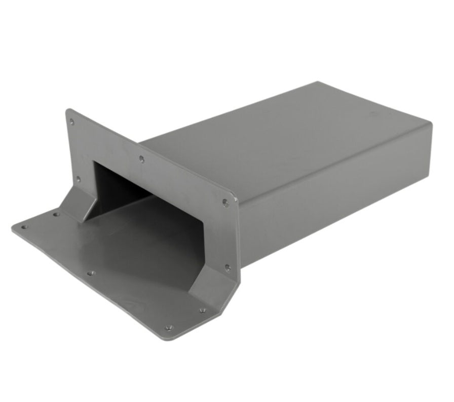 HDPE Scupper 200 x 75 x 25 90° Fillet
