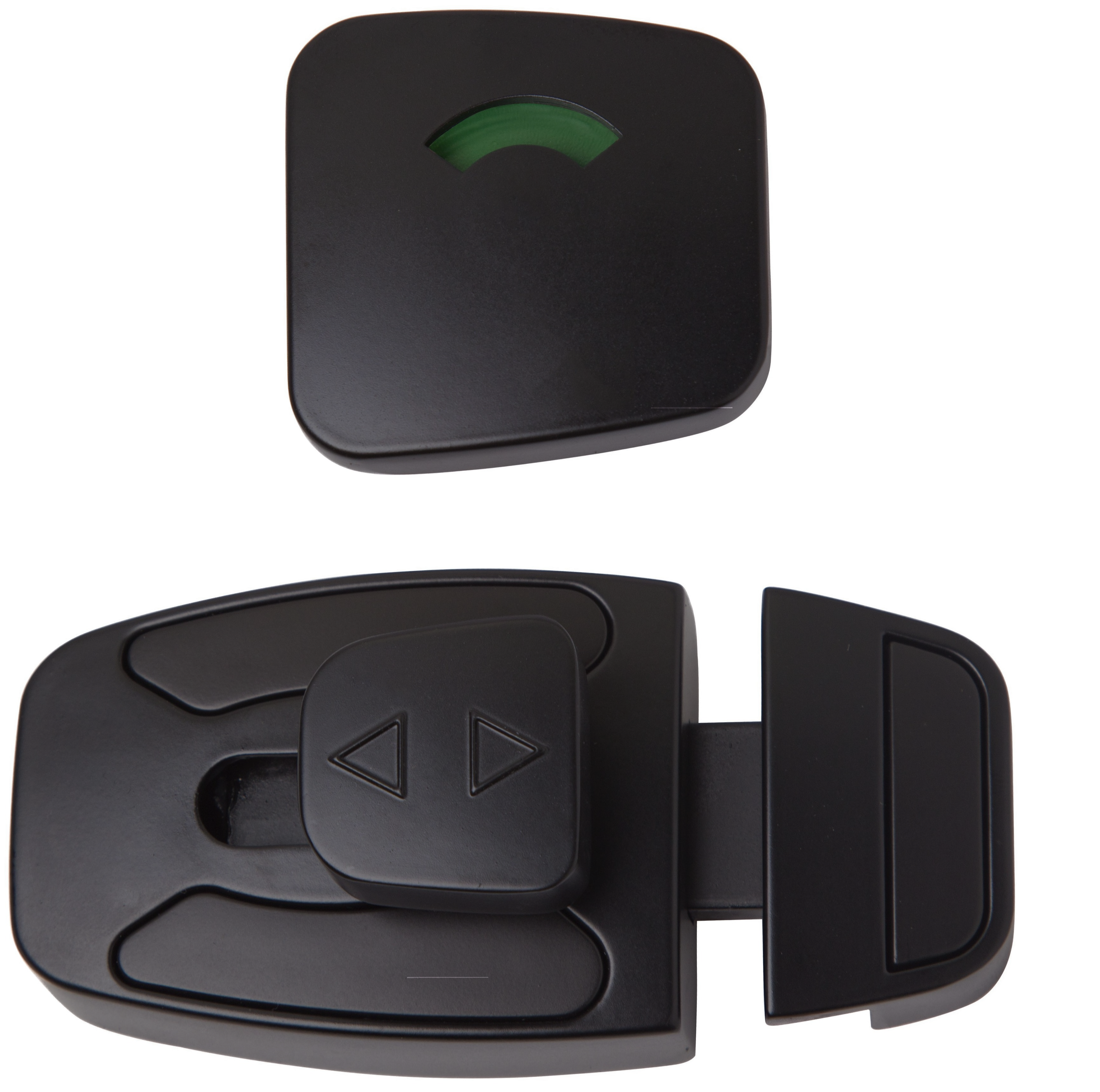 Sera Slide Lock & Indicator Set in Designer Black