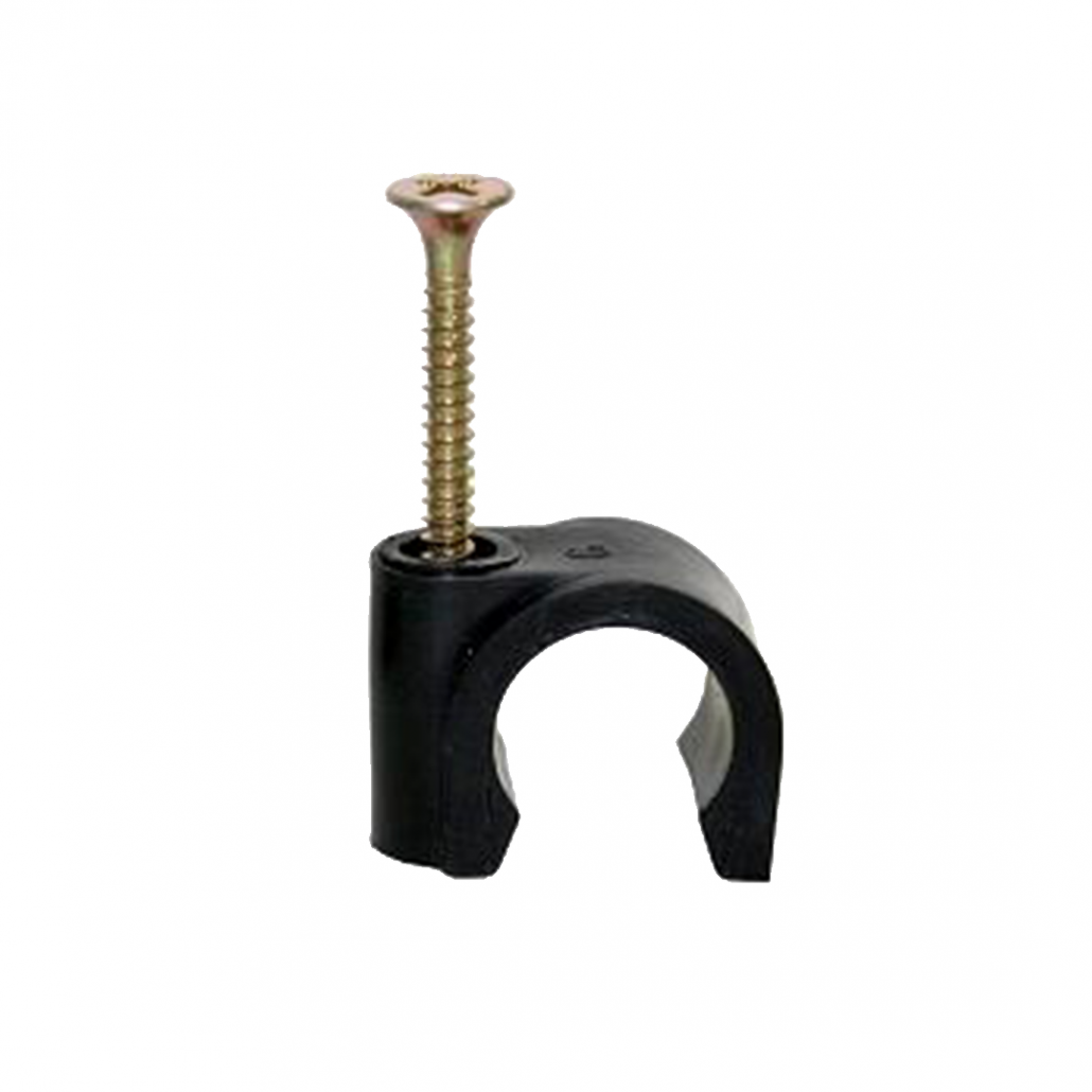 Pex Saddle Clip - 16mm, Self-Drilling Screw, Per 100 | SPEXSDS16