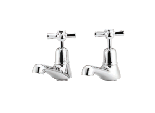 Pillar Tap Set Easy Clean Anti Vandal - PRE-ORDER FOR DISPATCH LATE AUGUST 2025
