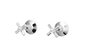 Easy Clean Wall Top Assemblies Chrome