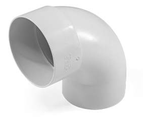 DWV Bend 100mm x 90 Degree Male & Female Plain - without lip