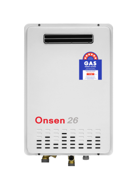 Onsen 26L Instantaneous Hot Water Unit - Adjustable