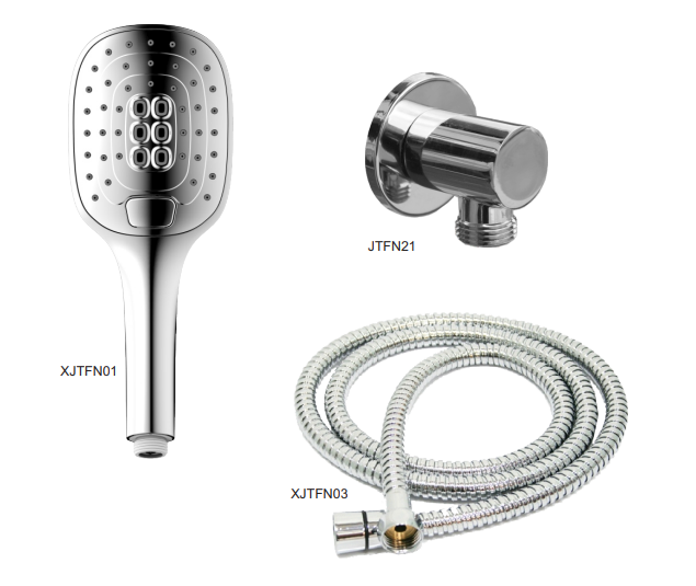 Left Hand Assisted Living Shower Kit