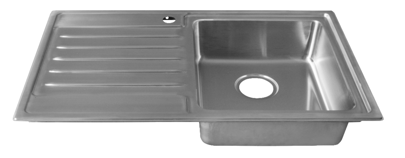 Accessible Care Kitchen Sink with Drainer & Bowl – AS 1428.2-1992 Compliant | NDIS Approved