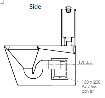 Stainless Steel Disabled Compliant AS1428.1 Commercial Bathroom Kit
