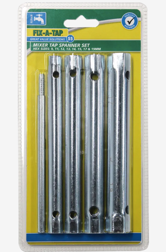 Mixer Tap Spanner Set Pack of 5