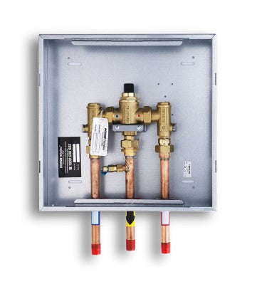 HORNE TMV H1502 IN BOX CONFIGURATION - REMOVEABLE DOOR - WITH COVER AND KEY LOCKS (RECESSED) - STANDARD, PIPES AT ONE END
