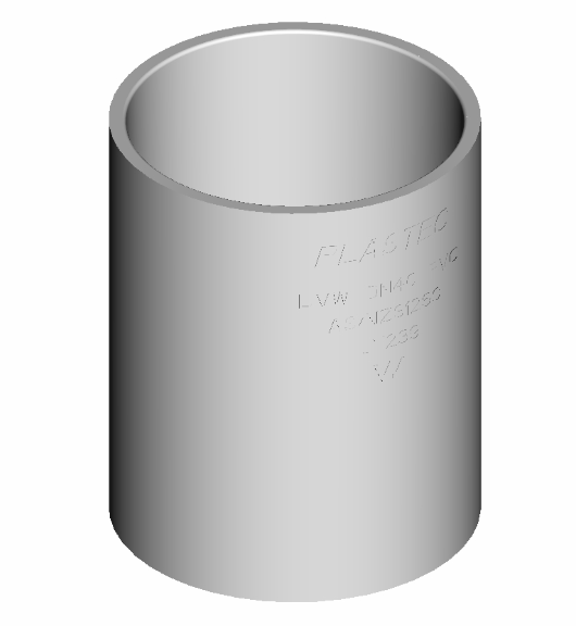 DWV Straight Coupling Socket