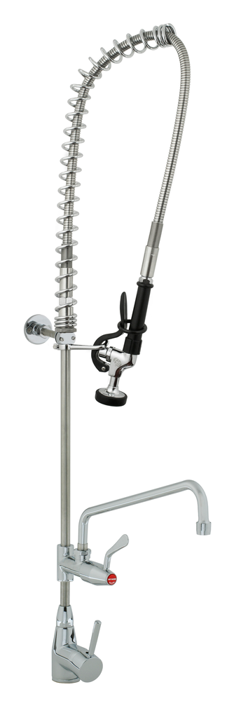 Ezy-Wash® CP-BS Hob Mounted Single Lever Mixer Pre-Rinse Unit Type 150 Flex Tail - Pot Filler