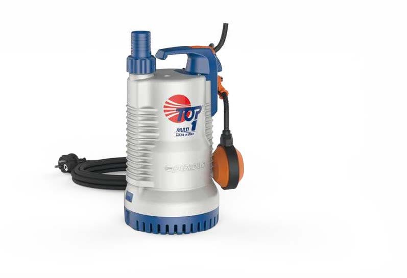 Pedrollo Top Multi 1 Submersible Multi-Impeller Pump - 0.37kW, 240V, 70L/min