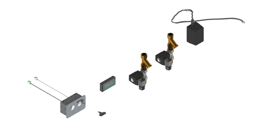 Safe-Cell® Electronic Dual Temperature Basin Assembly with Controller (Concealed)