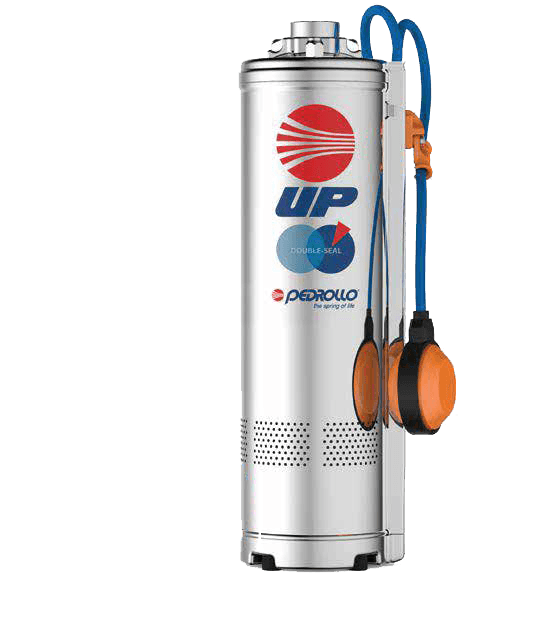 Pedrollo UPm 4/5 GE Stainless Multistage Submersible Pump - 1.1kW, 240V, 120L/min