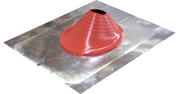 Aluminium A° Series Roof Flashing Silicone #2 - 100-225mm Pipe Range, 5 Pack | VAS23R-5