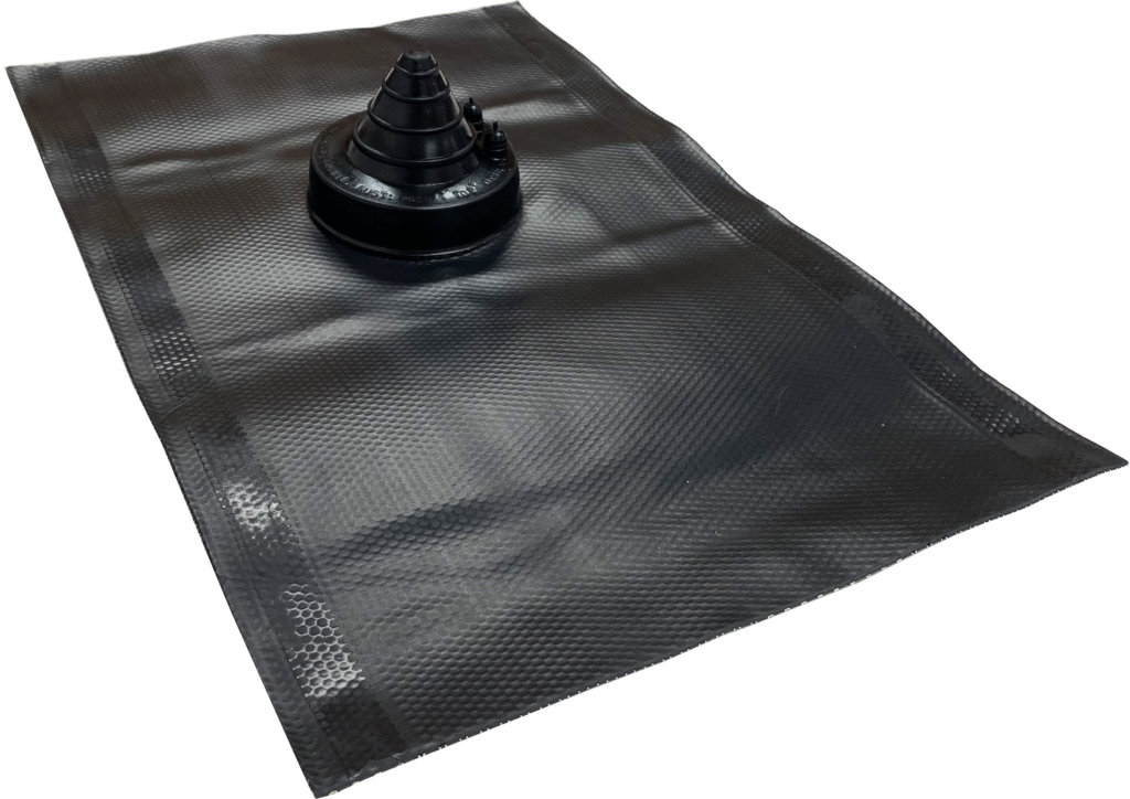Aquaseal Flexatile #1 EPDM Roof Flashing - Black Base, 5-40mm Pipe Range, BAL 12.5 | VWEC1B