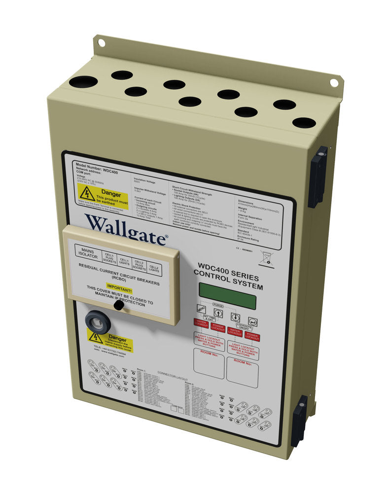 Wallgate Electronic Water / Power / Lighting Cont. 2 Rooms / 8 Outlets