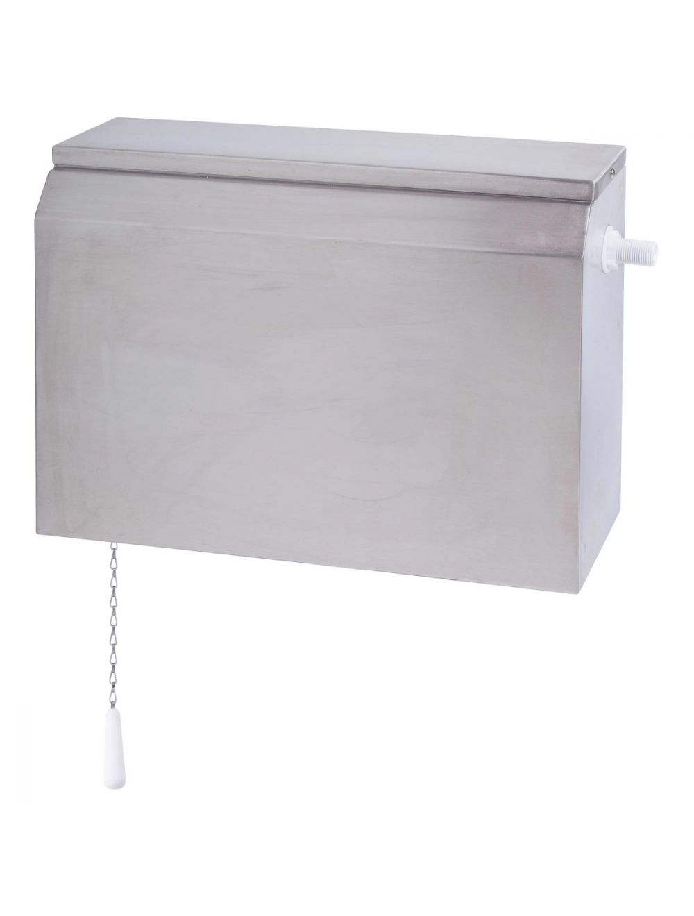 Stainless Steel Pull Chain Cistern with Right Side Entry