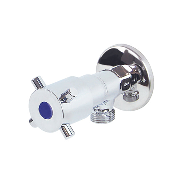 Gentec Lead Free DZR Brass Wall Mounted Capstan Cistern Tap w/ 15mm Male Outlet – Cold